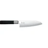 Couteau Santoku 16.5 cm Wasabi Black Kai