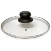 Couvercle en verre cerclé inox 28 cm Baumalu
