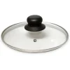 Couvercle en verre cerclé inox 32 cm Baumalu