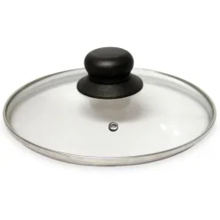 Couvercle en verre cerclé inox 18 cm Baumalu