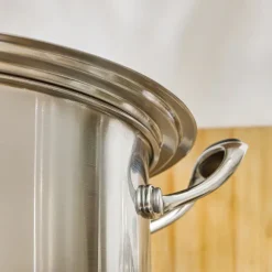 Couvercle en verre et inox multidiamètre 16, 18 et 20 cm Mathon
