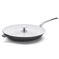 Couvercle inox 30 à 32 cm De Buyer