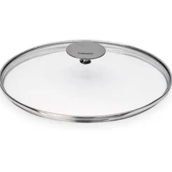 Couvercle verre Cristel Platine 22 cm Cristel