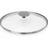 Couvercle verre Cristel Platine 18 cm Cristel