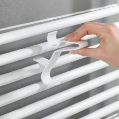 3 crochets de radiateur Flexi blanc Wenko by Maximex