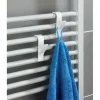 6 crochets radiateur sèche serviettes blanc Wenko by Maximex