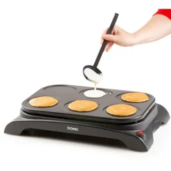 Crêpière électrique 6 personnes Family crêpes DO8709P 1000 W Domo