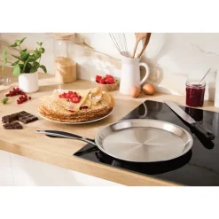 Crêpière tout inox Excell'Inox 27 cm Mathon