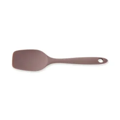 Cuillère de cuisine antirayures en silicone 27 cm taupe Mathon