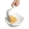 Cuillère à riz martelée en inox I Genietti