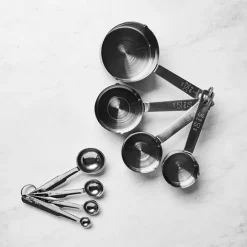 4 cuillères mesures en inox De Buyer
