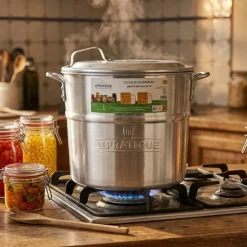 Cuiseur 25 litres 6 bocaux Le Pratique