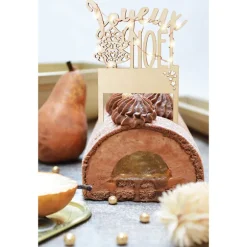 Décoration bois et LED Joyeux Noël Scrapcooking