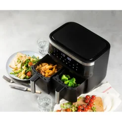 Déli Fryer double fry zone 2 x 4L Domo