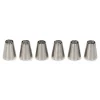 6 douilles fleur en inox Patisse