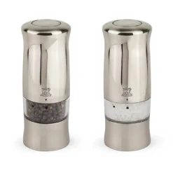 Duo moulins à sel et poivre électriques Zeli en ABS 14 cm Peugeot