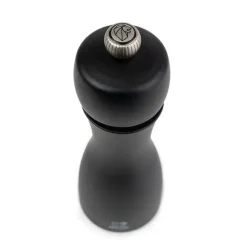 Duo moulins à sel et poivre manuels Tahiti en bois noir et blanc 15 cm Peugeot
