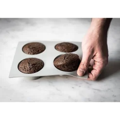 Elastomoule 4 muffins De Buyer