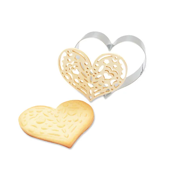 Emporte-pièce et embosseur Cœur Scrapcooking