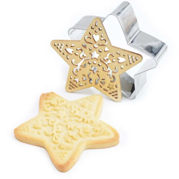 Emporte-pièce et embosseur Etoile Scrapcooking