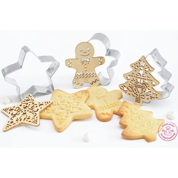 Emporte-pièce et embosseur Etoile Scrapcooking