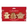 3 emporte-pièces et embosseurs Noël Scrapcooking