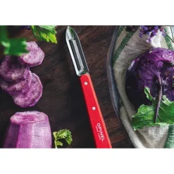 Eplucheur N°115 lame inox 6 cm rouge Opinel