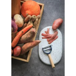 Eplucheur rasoir T DUO bois bleu Opinel