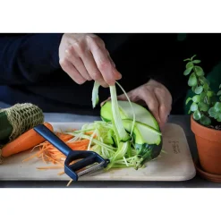 Eplucheur rasoir T DUO polymère bleu Opinel