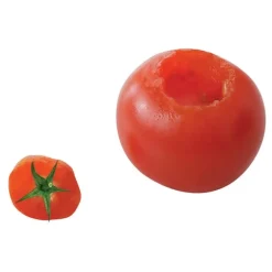 Equeuteur à tomates et cuillère parisienne