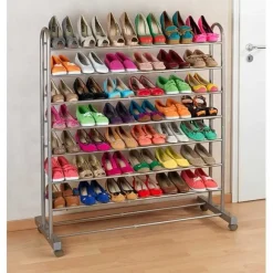 Etagère à chaussures extensible à roulettes Wenko by Maximex