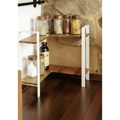 Etagère de cuisine d’angle 2 niveaux Louisa Wenko by Maximex