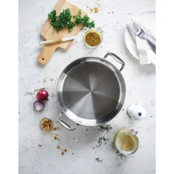 Faitout inox avec couvercle Chef 24 cm 5,7 L Beka