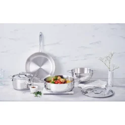 Faitout inox avec couvercle Chef 20 cm 3,3 L Beka