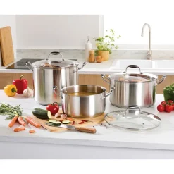 Faitout inox Excell'Inox 24 cm 5,4 L Mathon