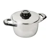 Faitout vapeur et basse température 20 cm 3,8 L Ecovitam