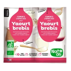 Ferment yaourt lait de brebis Nat-ali