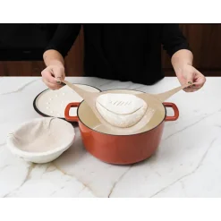 Feuille pour pain à la cocotte en fibre de verre 23 cm NoStik
