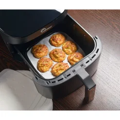 20 feuilles de papier sulfurisé pour friteuse à air 23 cm Patisse