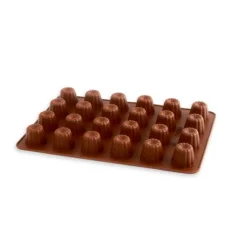 Flexi' Plaque silicone 24 mini-canelés Mathon