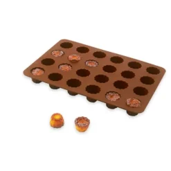 Flexi' Plaque silicone 24 mini-canelés Mathon