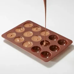 Flexi'plaque silicone 15 mini demi-sphères 3 cm Mathon