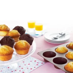 Flexi' plaque silicone 12 muffins Mathon