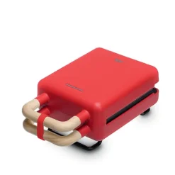 Gaufrier croque-monsieur 600 W KG2006-2 rouge ADE