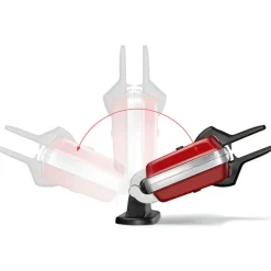 Gaufrier électrique 3 plaques Super 2 Antiadhésif rouge 1000 W Lagrange