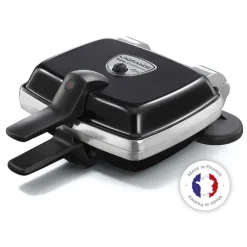 Gaufrier électrique Super 2 Traditionnel noir 1000 W Lagrange
