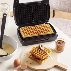 Gaufrier Mini Maxi panini et gaufres 900 W noir Lagrange