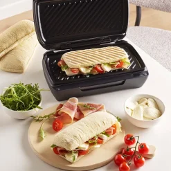 Gaufrier Mini Maxi panini et gaufres 900 W noir Lagrange