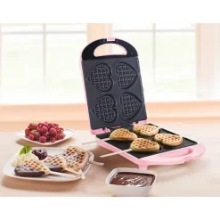 Gaufrier 4 petits coeurs 780 W Bestron