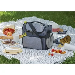 Glacière souple isotherme 14 L gris Mathon
